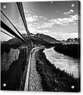 Alaska Railroad Train Acrylic Print