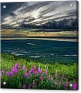 Alaskan Midnight Sun Acrylic Print