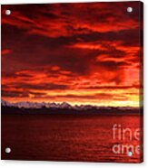 Alaskan Sunset Acrylic Print