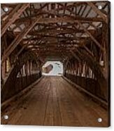 Albany Covered Bridge New Hampshire Acrylic Print