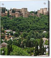 Alhambra - Granada - Spain Acrylic Print