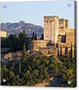 Alhambra Palace - Panorama Acrylic Print