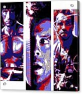 All-american 80's Action Movies Acrylic Print