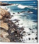 Along Marginal Way Ogunquit Me Acrylic Print