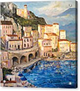 Amalfi Coast Highway Acrylic Print