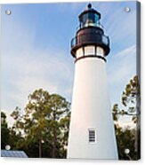 Amelia Island Lighthouse Fernandina Beach Florida Acrylic Print