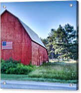 American Barn Acrylic Print