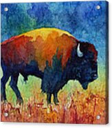 American Buffalo Ii Acrylic Print