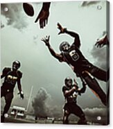 American Football Match Acrylic Print