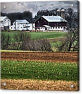 Amish Farm Acrylic Print