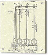 Amusement Device 1938 Patent Art Acrylic Print