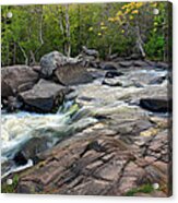 An Evening At Strong Falls Acrylic Print