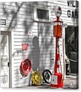 An Old Village Gas Station Acrylic Print