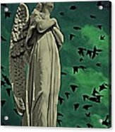 Angel Of Stone Acrylic Print