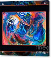Angels And Other Protective Forces Abstract Healing Art Acrylic Print