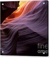 Antelope Canyon A Touch Of Magic Acrylic Print