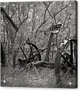 Antique Field Mower Acrylic Print