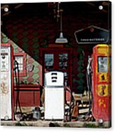 Antique Gas Station Acrylic Print