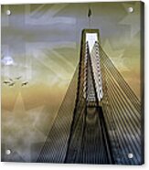 Anzac Bridge Acrylic Print