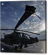 Apache On The Ramp Acrylic Print