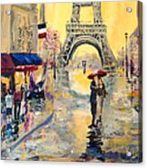 April In Paris Acrylic Print