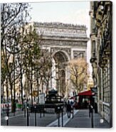 Arc De Triomphe Paris Acrylic Print