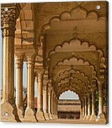 Arches And Columns Acrylic Print