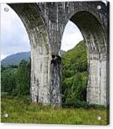 Arches And Sky Acrylic Print