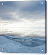 Arctic Sea Ice Formation Acrylic Print