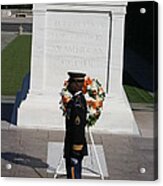 Arlington National Cemetery - Tomb Of The Unknown Soldier - 121212 Acrylic Print