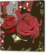 Artistic Roses Acrylic Print