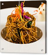 Asian Noodles Acrylic Print