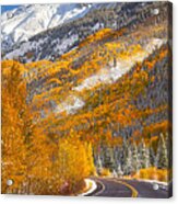 Aspen Highway Acrylic Print