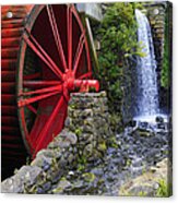 At The Wayside Inn Gristmill Acrylic Print