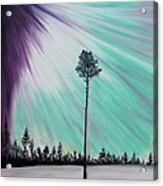 Aurora-oil Painting Acrylic Print