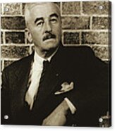 Author William Faulkner 1954 Acrylic Print