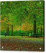 Autumn Fairyland Acrylic Print