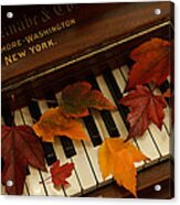 Autumn Piano 14 Acrylic Print