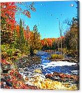 Autumn View From Big Bull Falls Acrylic Print