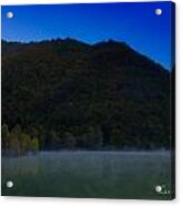 Autunno Alba Sul Lago - Autumn Lake Dawn 9576 Acrylic Print