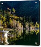 Autunno Alba Sul Lago - Autumn Lake Dawn 9652 Acrylic Print