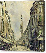 Avignon, 1873 Oil On Canvas Acrylic Print