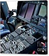 Aw139 Cockpit Acrylic Print
