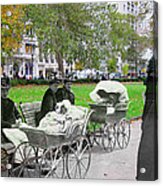 Babies In Rittenhouse Square Acrylic Print