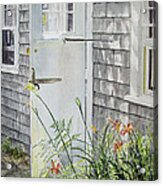 Back Door Nantucket Acrylic Print