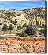 Backroads Utah Panoramic Acrylic Print