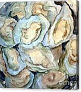 Baked Oysters In Shells Acrylic Print