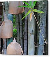 Bamboo Bells Acrylic Print