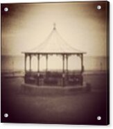 Bandstand At The Beach #bandstand Acrylic Print
