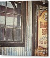 Barber Shop Acrylic Print